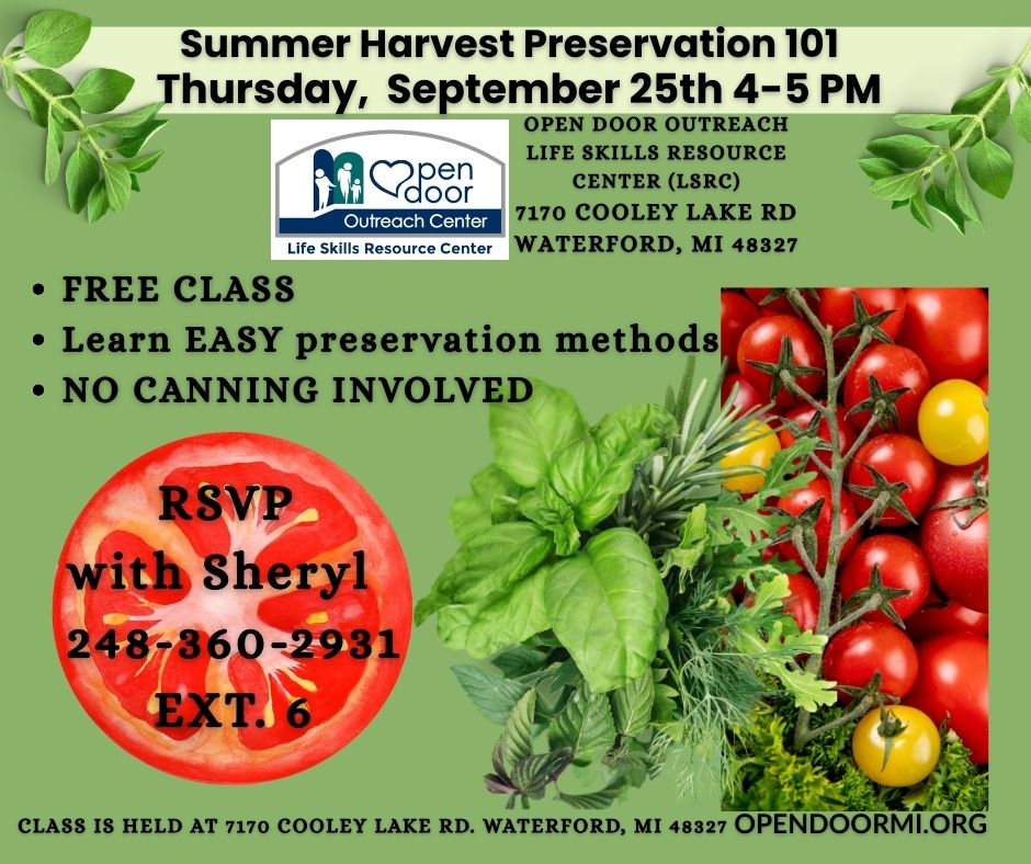 FREE preservation 101 Class 