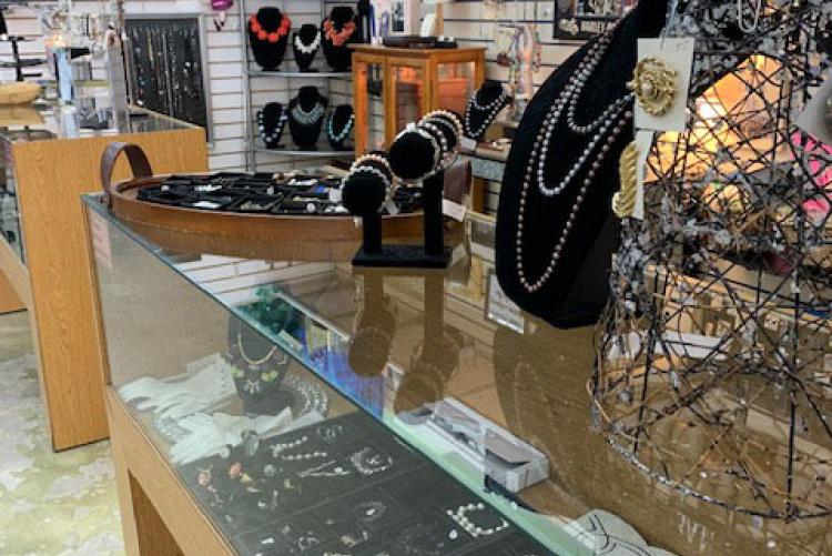 Open Door Thrift Jewelry Counter